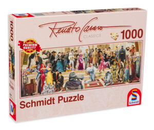 Панорамен пъзел Schmidt от 1000 части - 100 години от филмите, Ренато Касаро