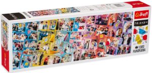 Панорамен пъзел Trefl от 1000 части - Приятели