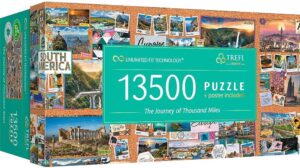 Пъзел Trefl от 13 500 части - Далечно пътешествие