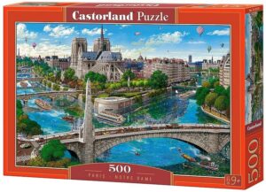 Пъзел Castorland от 500 части - Нотр Дам, Париж