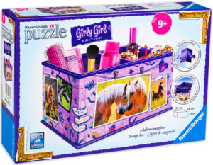 3D пъзел Ravensburger от 216 части - Кутия, Коне