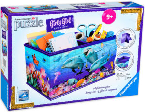 3D пъзел Ravensburger от 216 части - Кутия, Морско дъно