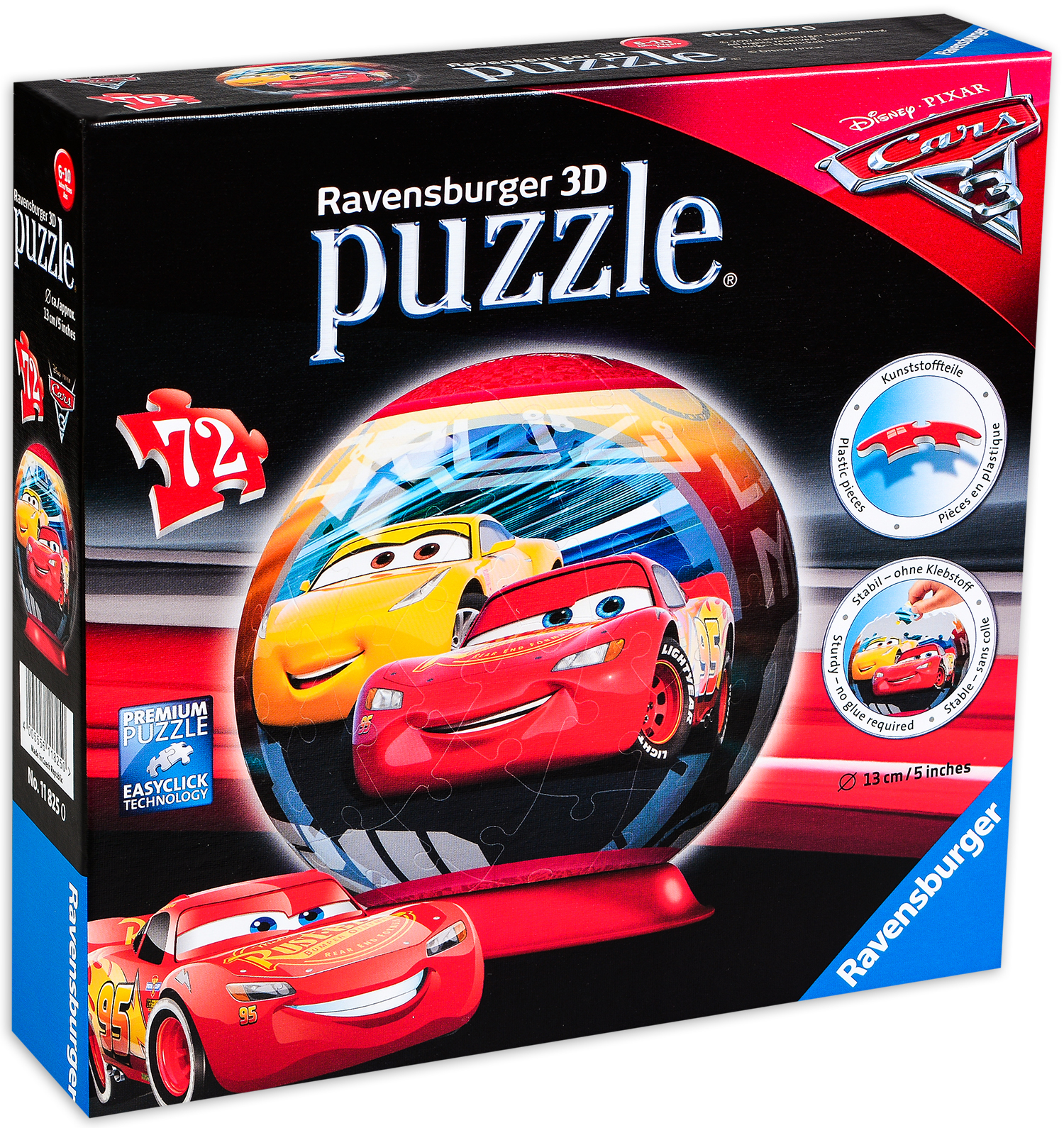 3D пъзел Ravensburger от 72 части - Колите