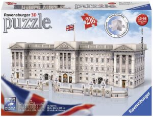 3D пъзел Ravensburger от 216 части - Бъкингамският дворец