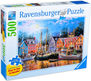 Пъзел Ravensburger от 500 XXL части - Кораби