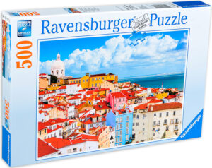 Пъзел Ravensburger от 500 части - Лисабон