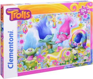 Пъзел Clementoni от 104 части - Trolls I