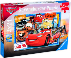 Пъзел Ravensburger от 2 x 24 части - Колите