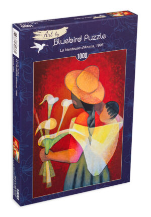 Пъзел Bluebird от 1000 части - Абстрактна дама