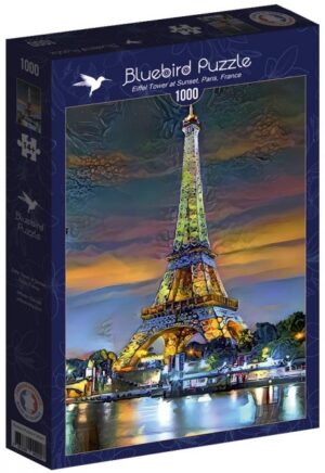 Пъзел Bluebird от 1000 части - Айфеловата кула