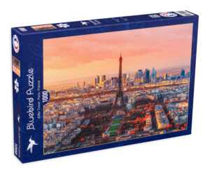 Пъзел Bluebird от 1000 части -Айфеловата кула, Париж