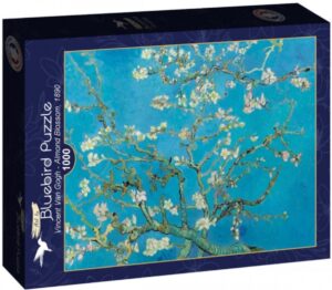 Пъзел Bluebird от 1000 части - Цъфнали бадеми, 1890