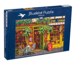 Пъзел Bluebird от 1000 части - Бял лъв