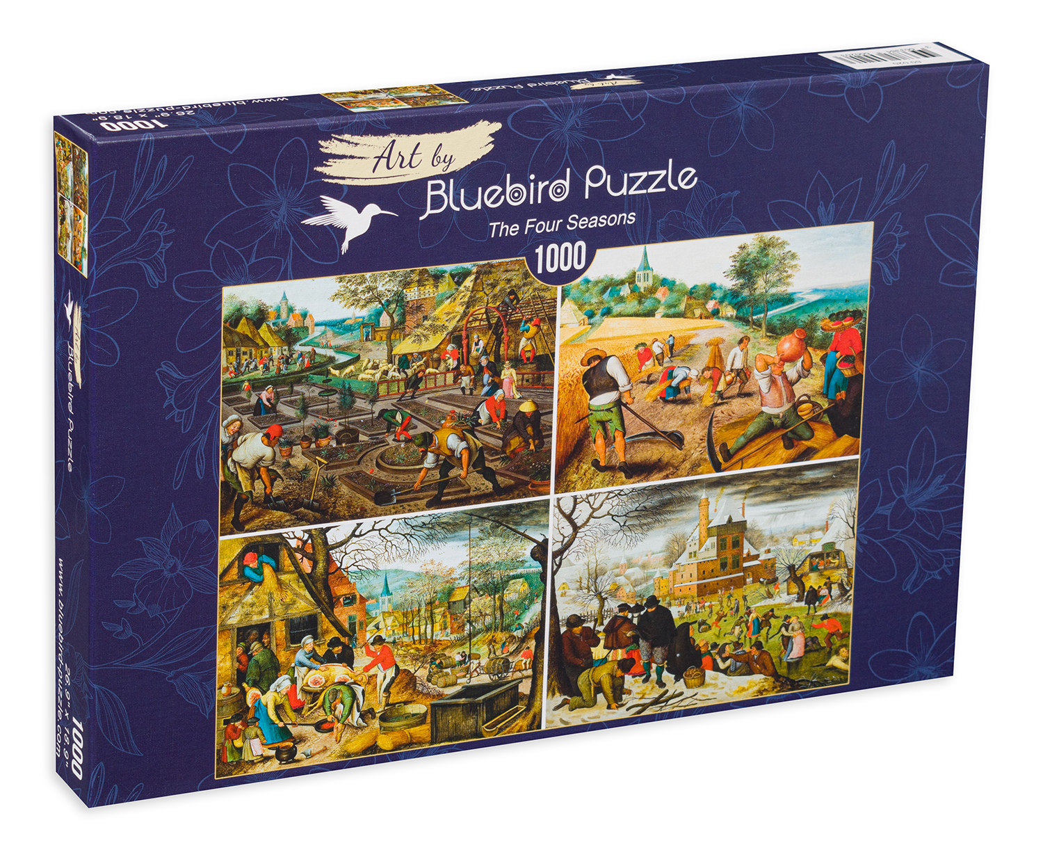 Пъзел Bluebird от 1000 части - Четирите сезона