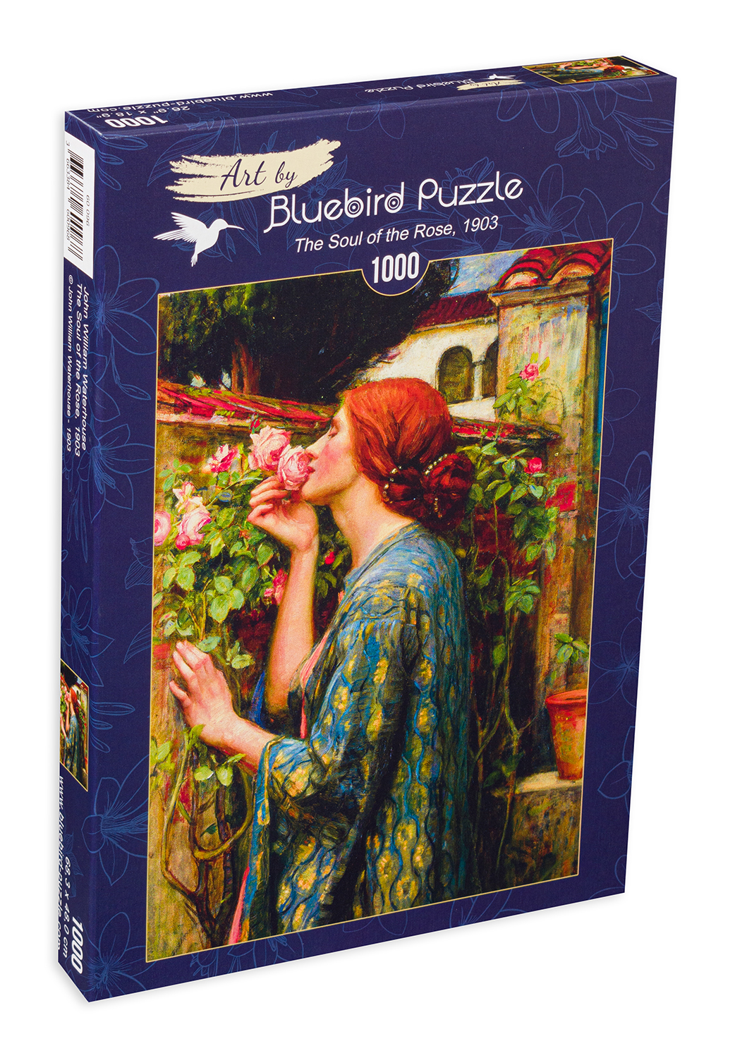 Пъзел Bluebird от 1000 части - Душата на розата