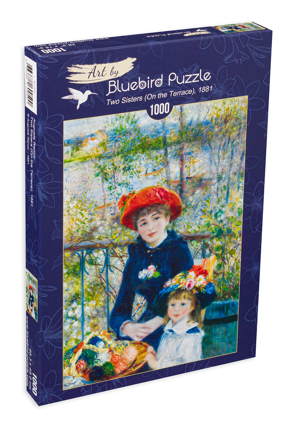 Пъзел Bluebird от 1000 части - Две сестри на терасата
