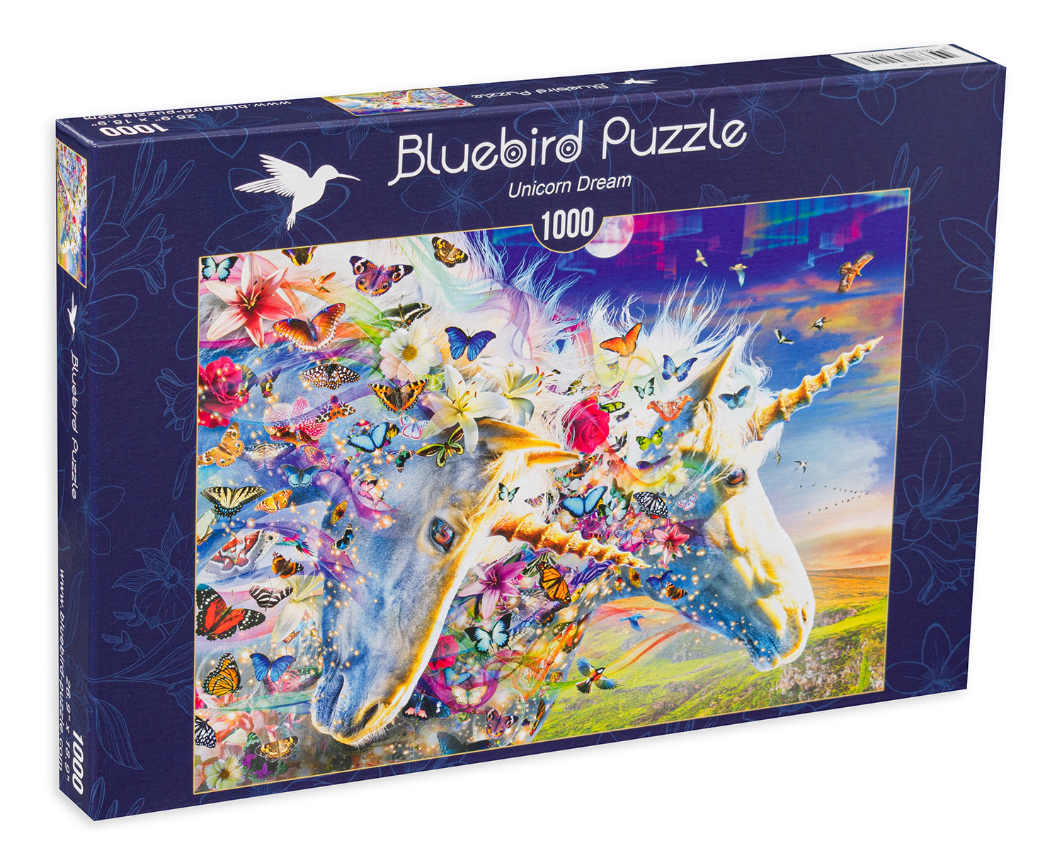 Пъзел Bluebird от 1000 части - Еднорози, Ейдриан Честърман