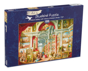 Пъзел Bluebird от 1000 части - Галерия с гледка към древния Рим