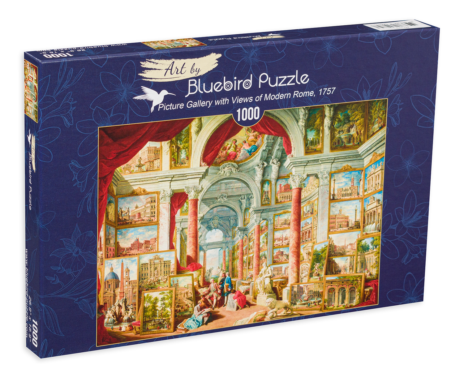 Пъзел Bluebird от 1000 части -  Галерия с гледка към древния Рим
