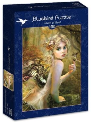 Пъзел Bluebird от 1000 части - Горското момиче