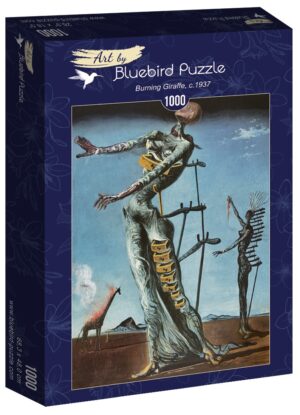 Пъзел Bluebird от 1000 части - Горящи жирафи