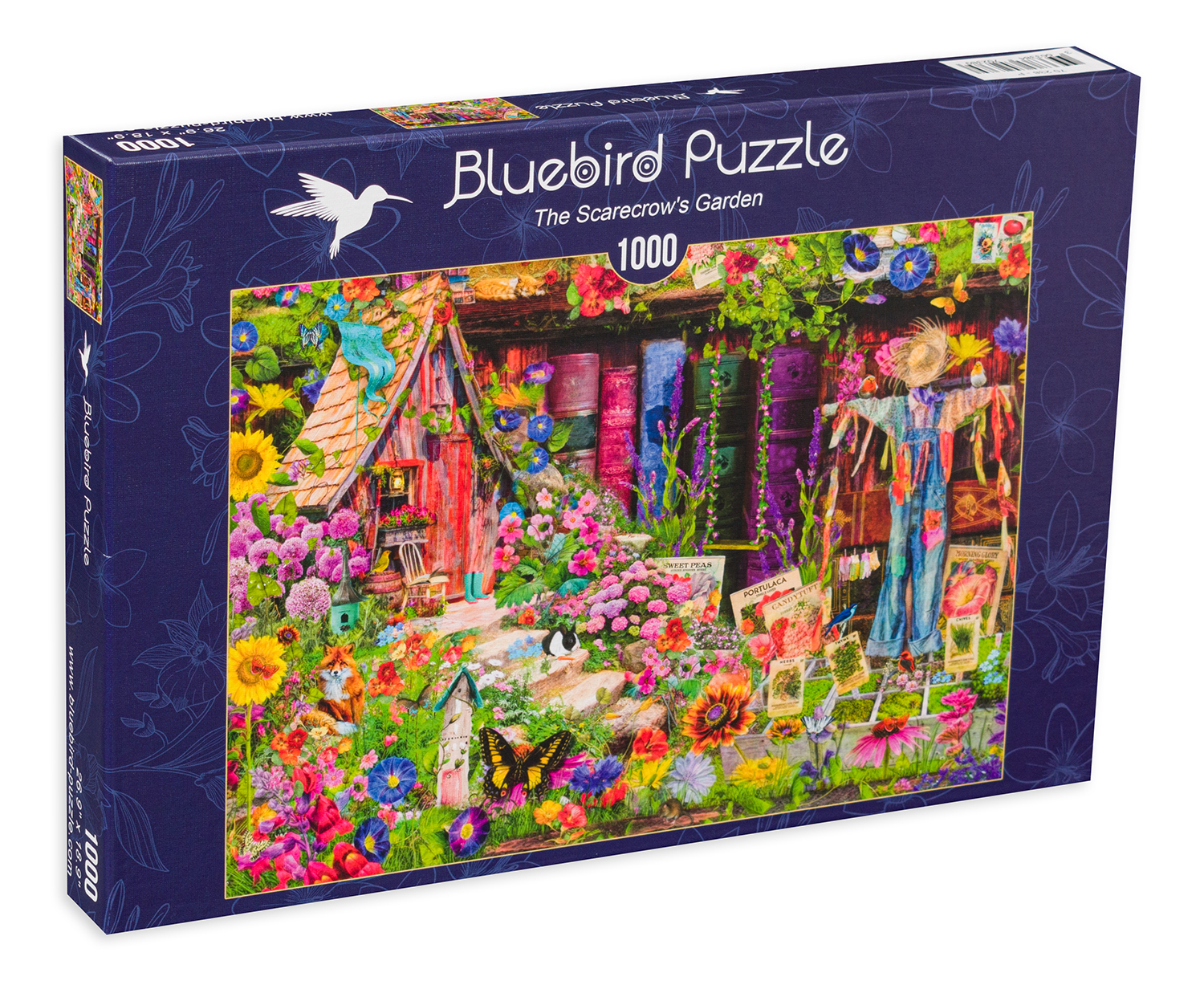 Пъзел Bluebird от 1000 части - Градината на плашилото, Ейми Стюарт