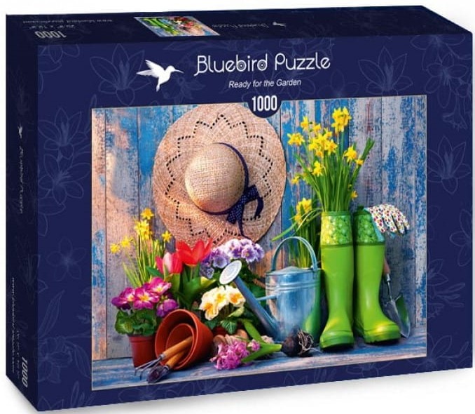 Пъзел Bluebird от 1000 части - Градински истории