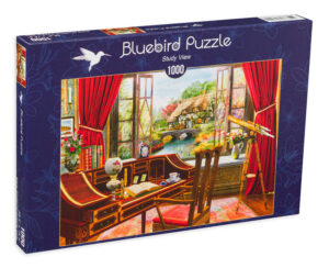 Пъзел Bluebird от 1000 части - Изучавана гледка, Доминик Дейвисън