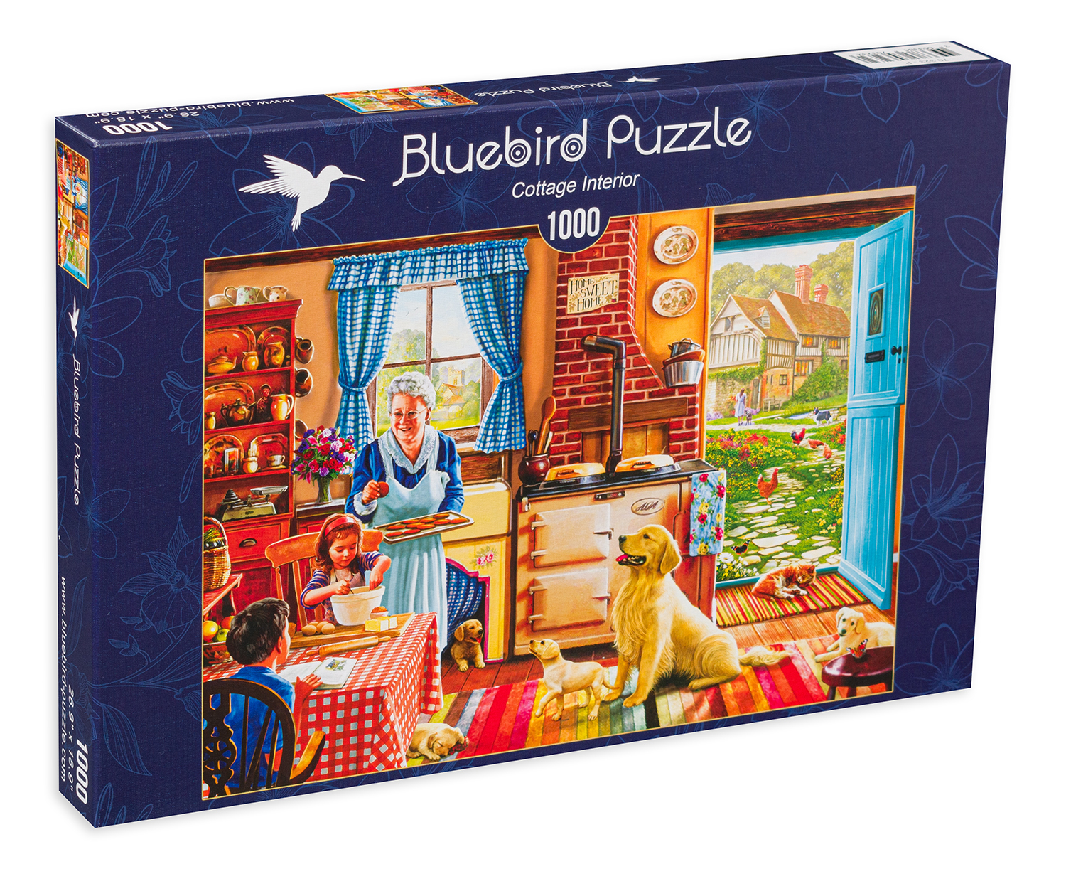 Пъзел Bluebird от 1000 части - Къщата отвътре, Стив Крисп