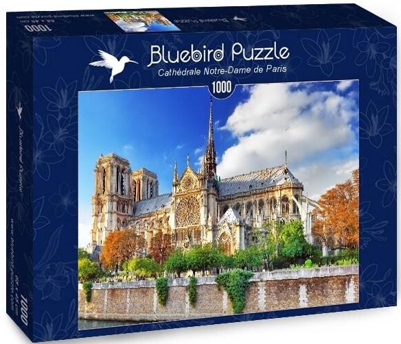 Пъзел Bluebird от 1000 части - Катедралата Нотър Дам дьо Шартър