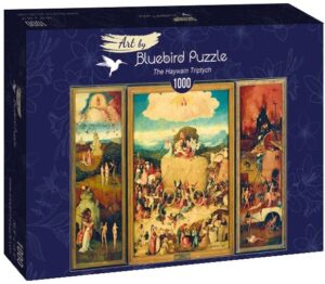 Пъзел Bluebird от 1000 части - Кола със сено