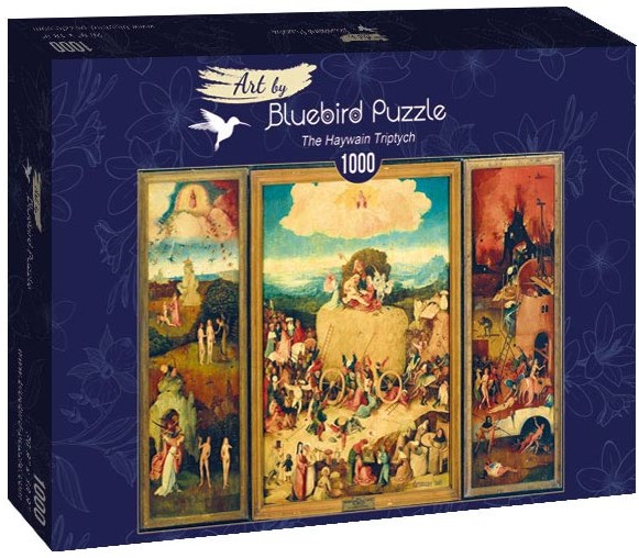 Пъзел Bluebird от 1000 части - Кола със сено