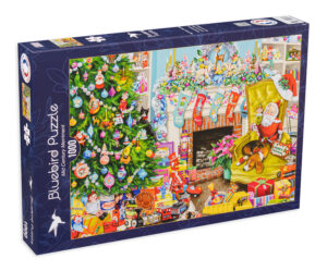 Пъзел Bluebird от 1000 части - Коледна идилия