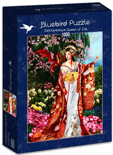 Пъзел Bluebird от 1000 части - Кралицата на коприната