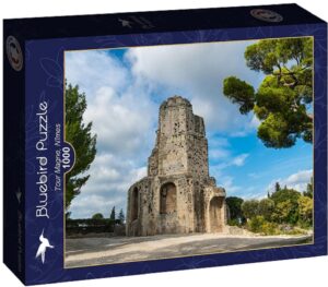 Пъзел Bluebird от 1000 части - Кулата в Ним, Франция