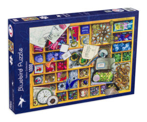 Пъзел Bluebird от 1000 части - Кутия с бижута