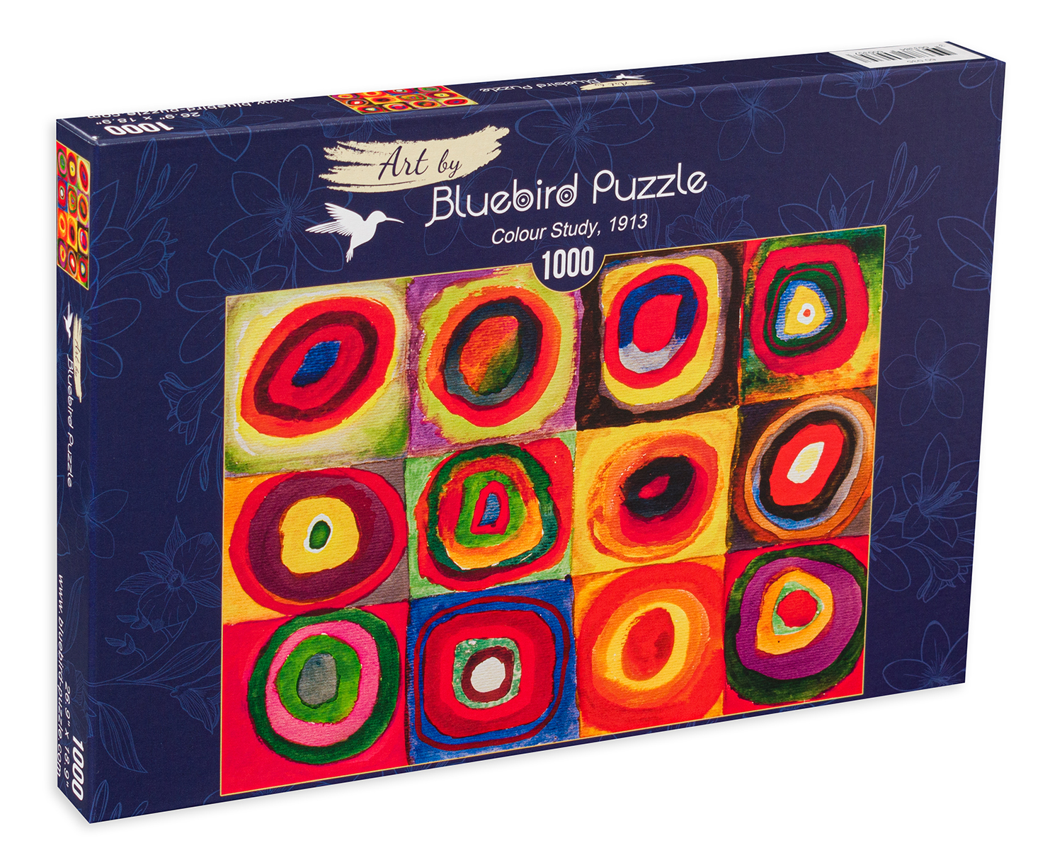 Пъзел Bluebird от 1000 части - Квадрати и кръгове