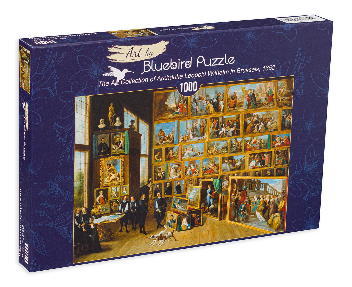 Пъзел Bluebird от 1000 части - Леополд Вилхелм в живописната си галерия