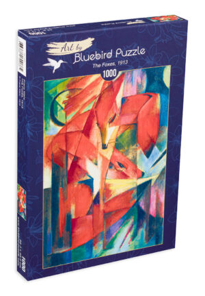 Пъзел Bluebird от 1000 части - Лисици