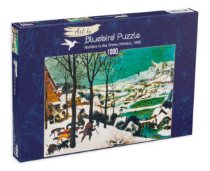 Пъзел Bluebird от 1000 части - Ловци в снега