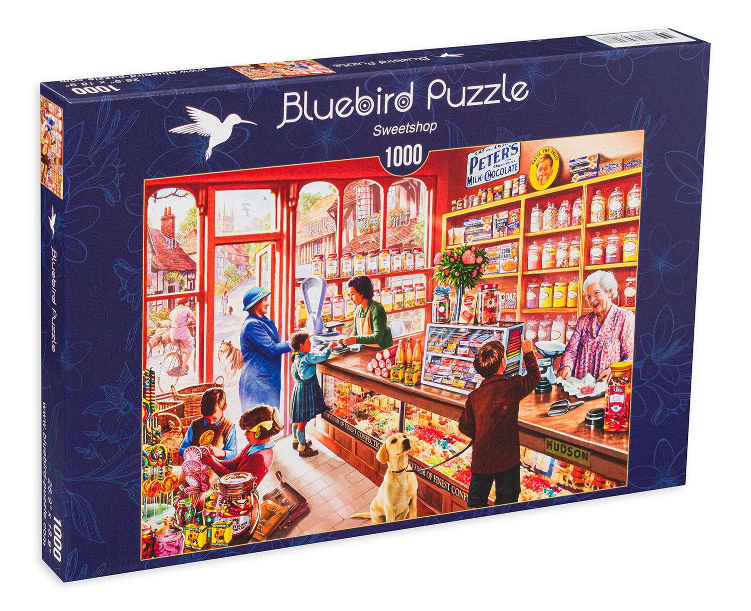 Пъзел Bluebird от 1000 части - Магазинът за сладки, Стив Крисп