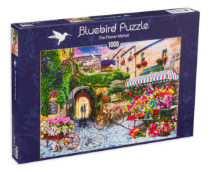 Пъзел Bluebird от 1000 части - Магазинът за цветя, Джейсън Тейлър