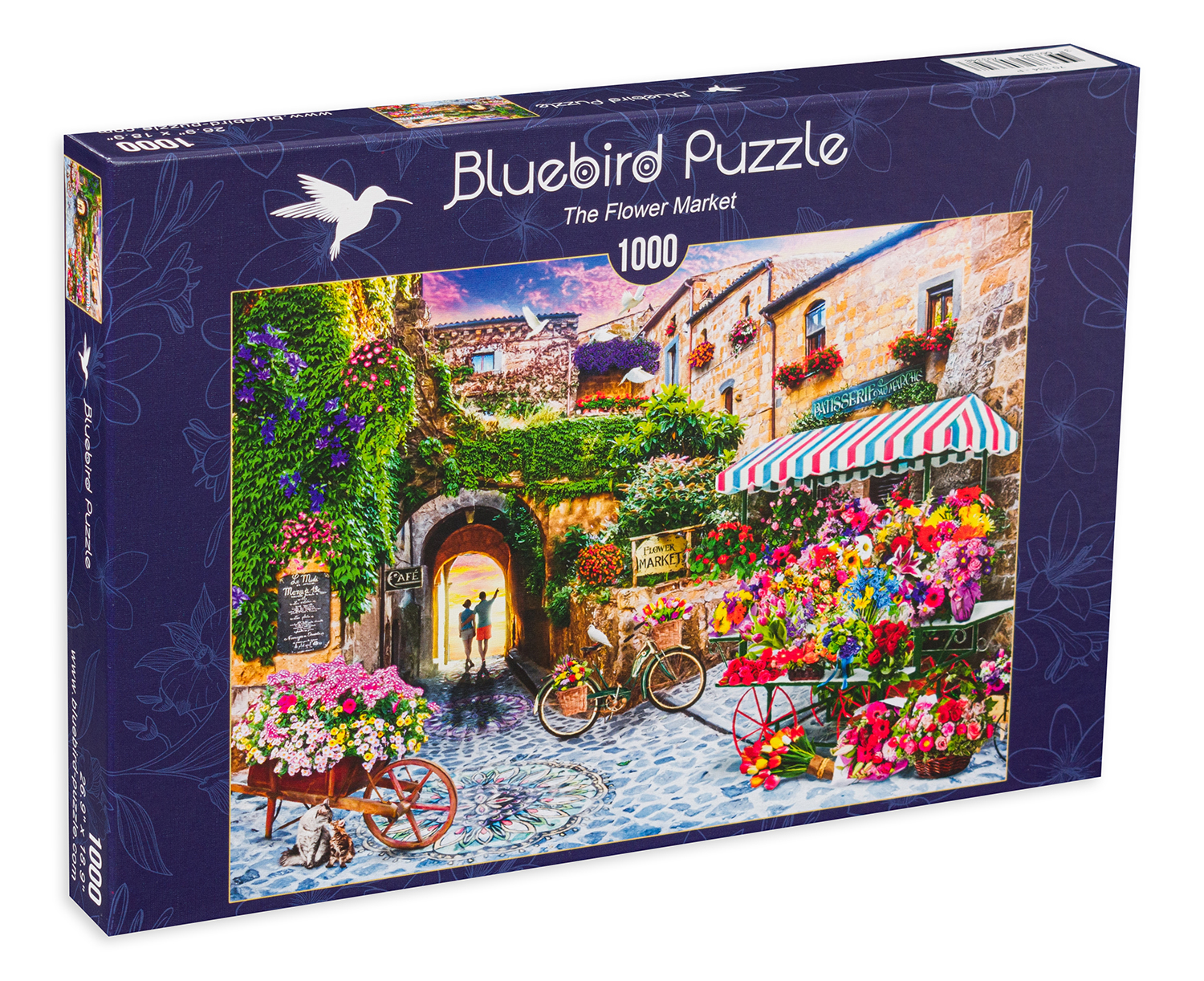 Пъзел Bluebird от 1000 части - Магазинът за цветя, Джейсън Тейлър