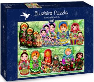 Пъзел Bluebird от 1000 части - Матрьошки