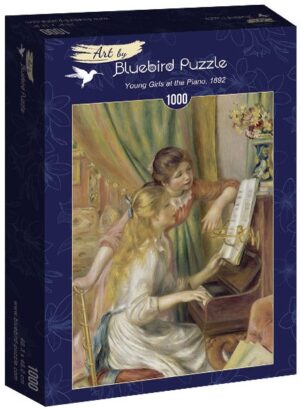 Пъзел Bluebird от 1000 части - Момичета с пиано