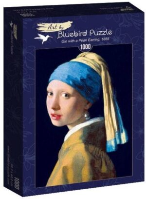 Пъзел Bluebird от 1000 части - Момичето с перлената обица