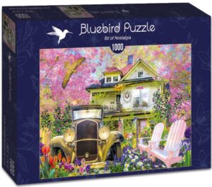 Пъзел Bluebird от 1000 части - На двора