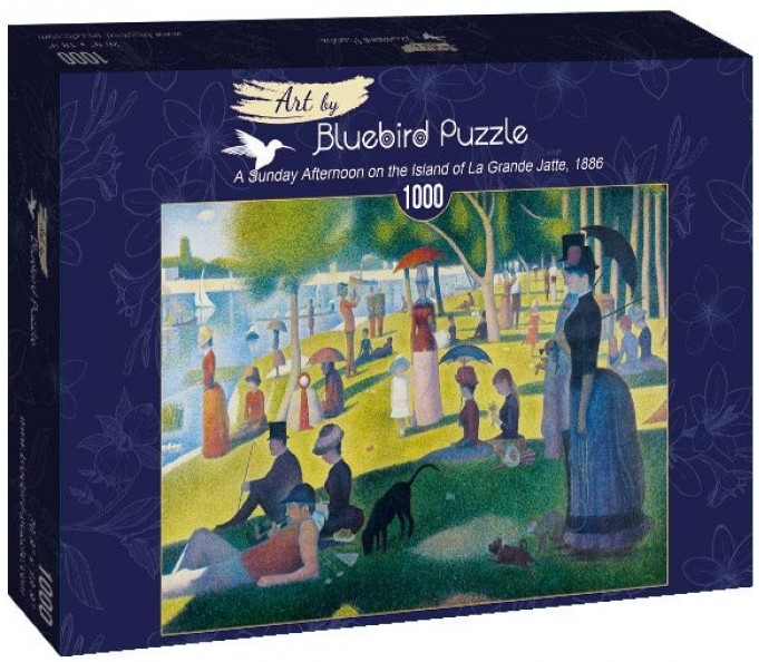 Пъзел Bluebird от 1000 части - Неделен следобед на остров Гран Жат
