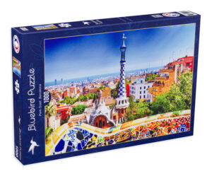 Пъзел Bluebird от 1000 части - Парк Гюел, Барселона