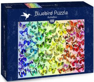 Пъзел Bluebird от 1000 части - Пеперуди